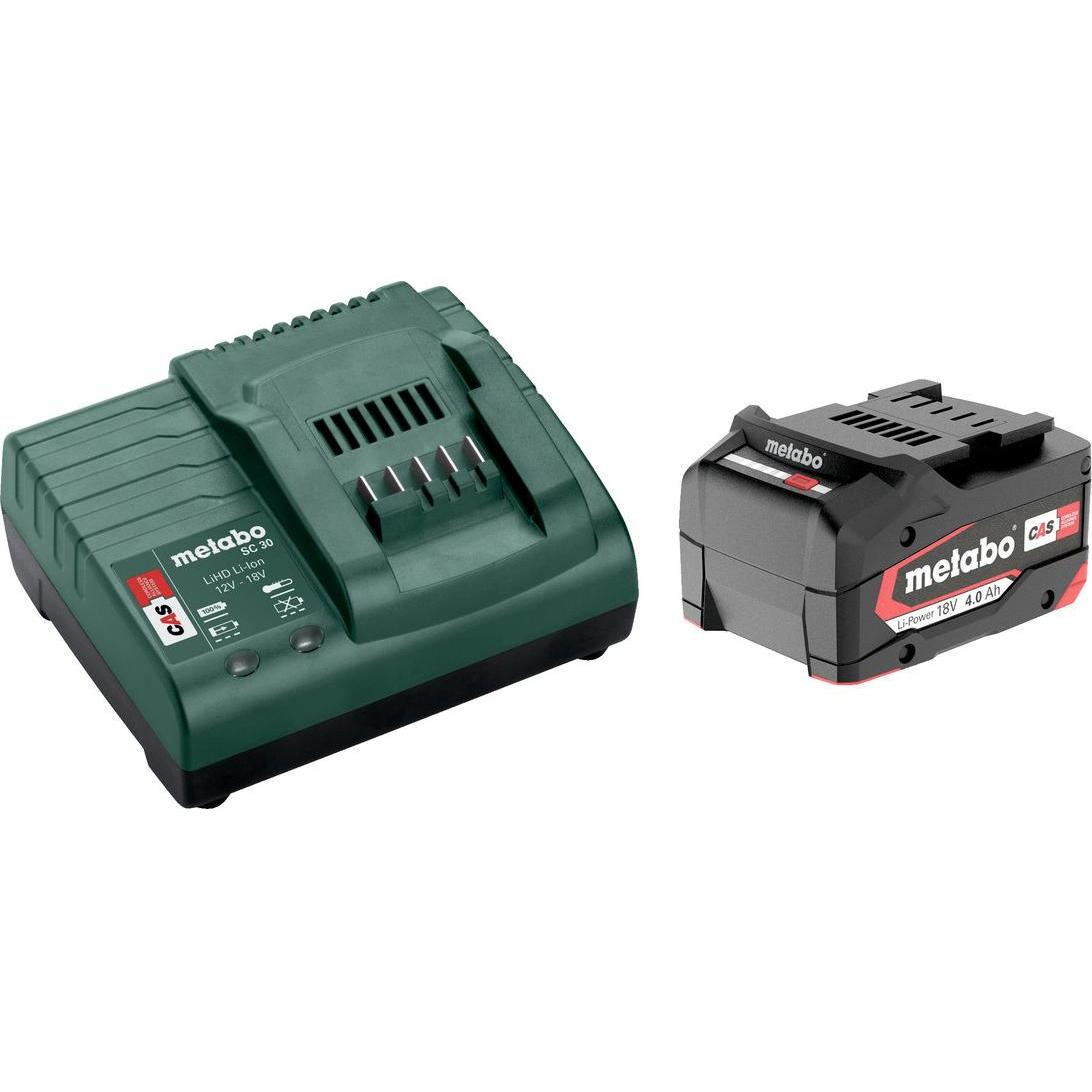 Metabo, Werkzeugakku + Ladegerät, Basic Set (18 V)