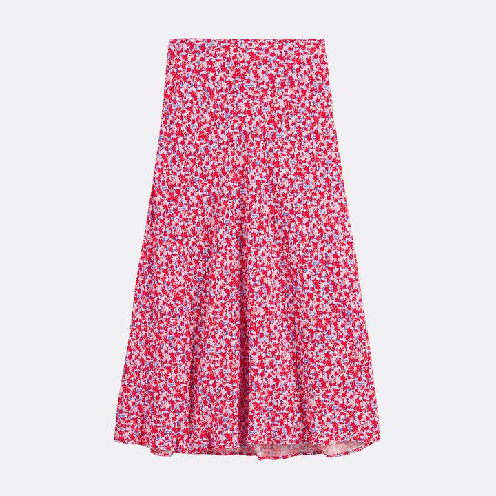 Actual product image La Redoute Collections Ausgestellter Maxirock (48)