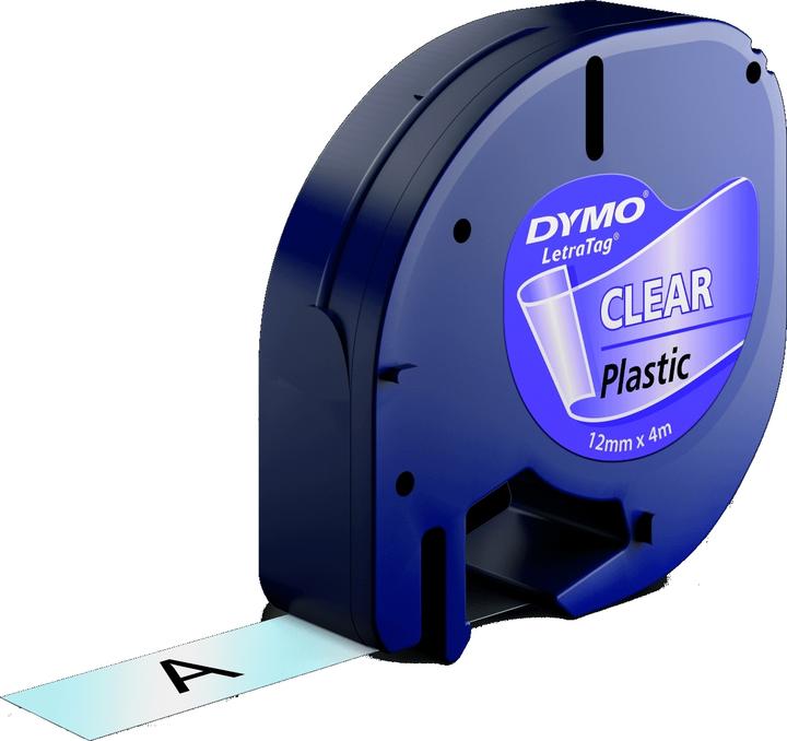 Produktbild Dymo Etikettenband (1.20 cm, Transparent)