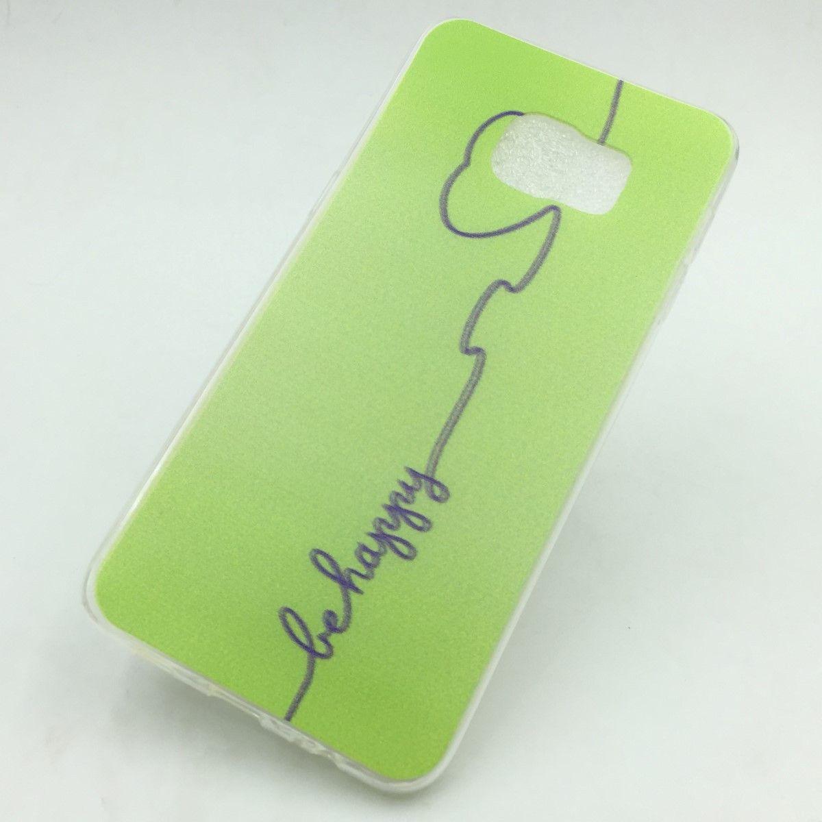 König Design Schutz Handy Hülle für Samsung Galaxy S6 Edge Plus Case Cover Bumper Etuis Grün (Samsung Galaxy S6 Edge), S...