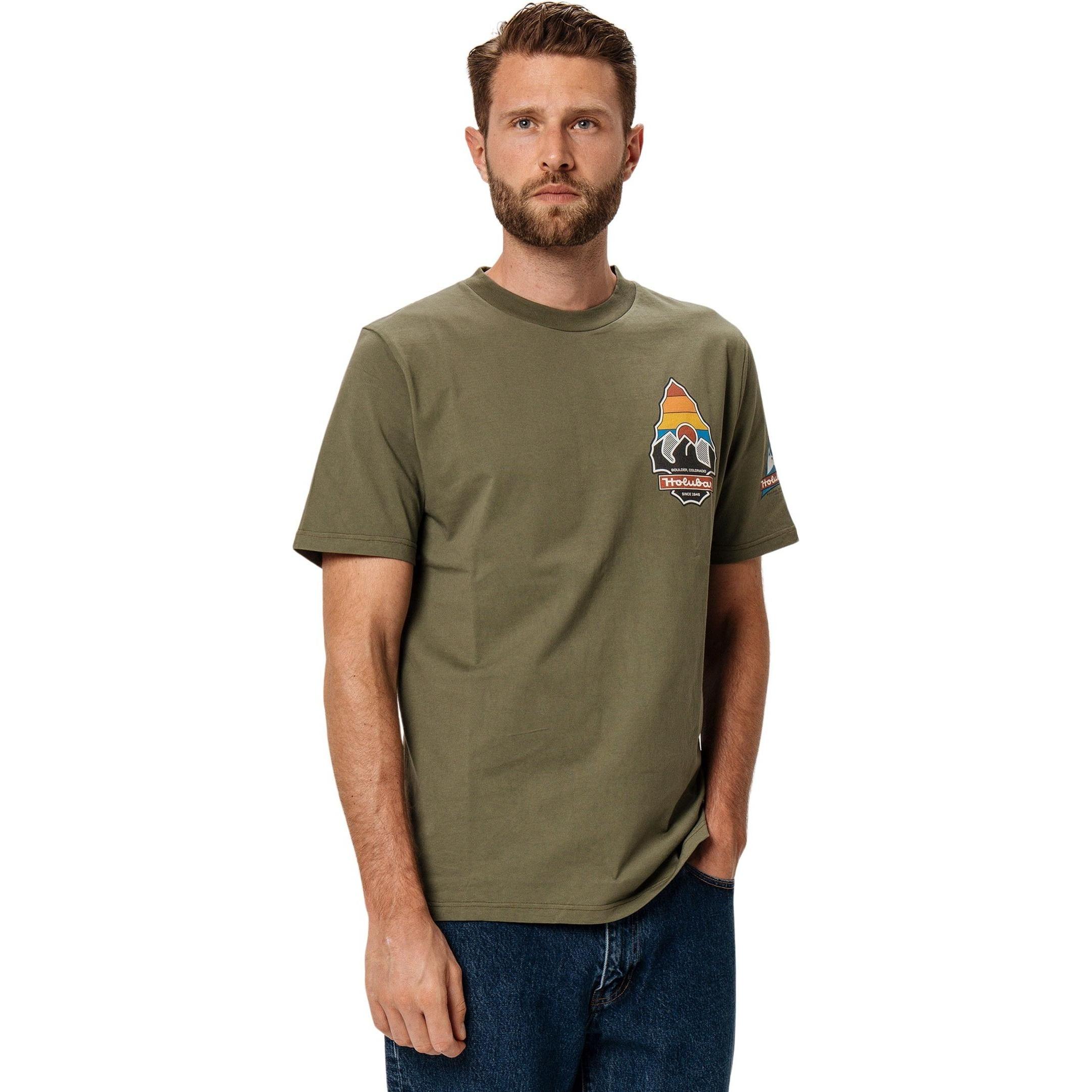 Holubar, Herren, Shirt, t-hirt, Grün, (S)