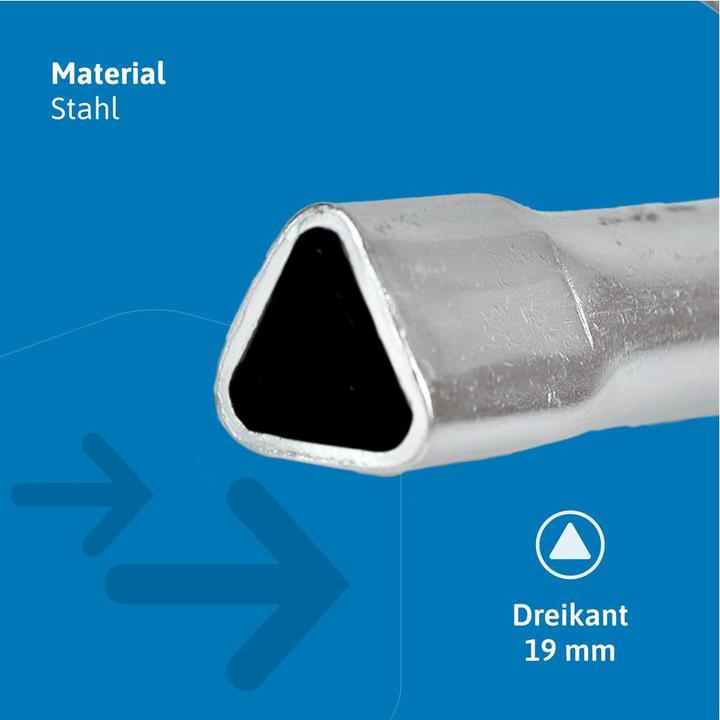 Produktbild Dönges Schlüssel für Absperrpfosten, Economy, Dreikant M12