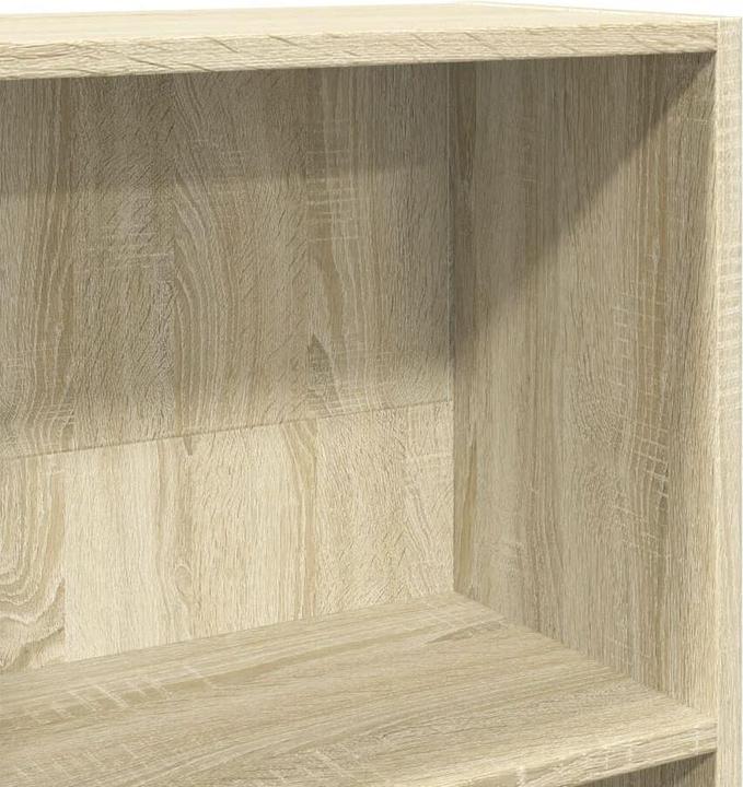 Produktbild vidaXL Bücherregal Regal Standregal Büroregal Aufbewahrungsregal Sonoma-Eiche (40 x 24 x 176 cm)