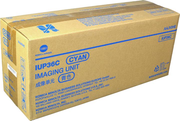 Actual product image Konica Minolta IUP-36C - Cyan - original - printer image unit - for bizhub C3300i, C3320i (C)