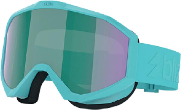 Brown W Green Multi, Matte turquoise