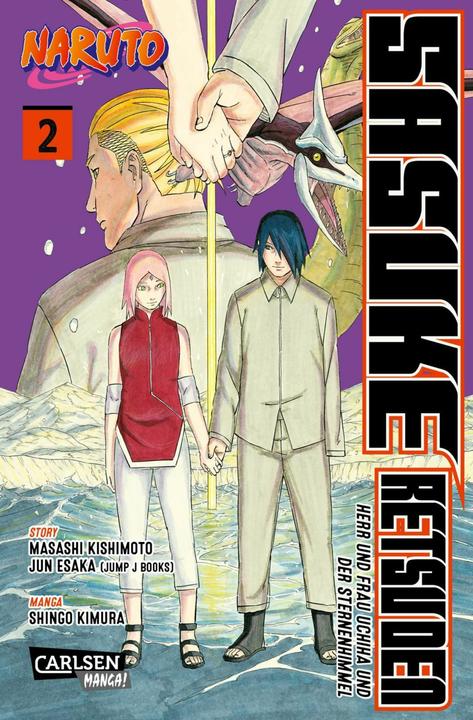 Actual product image Naruto - Sasuke Retsuden: Herr und Frau Uchiha und der Sternenhimmel (Manga) 2 (German, Jun Esaka, 2024)