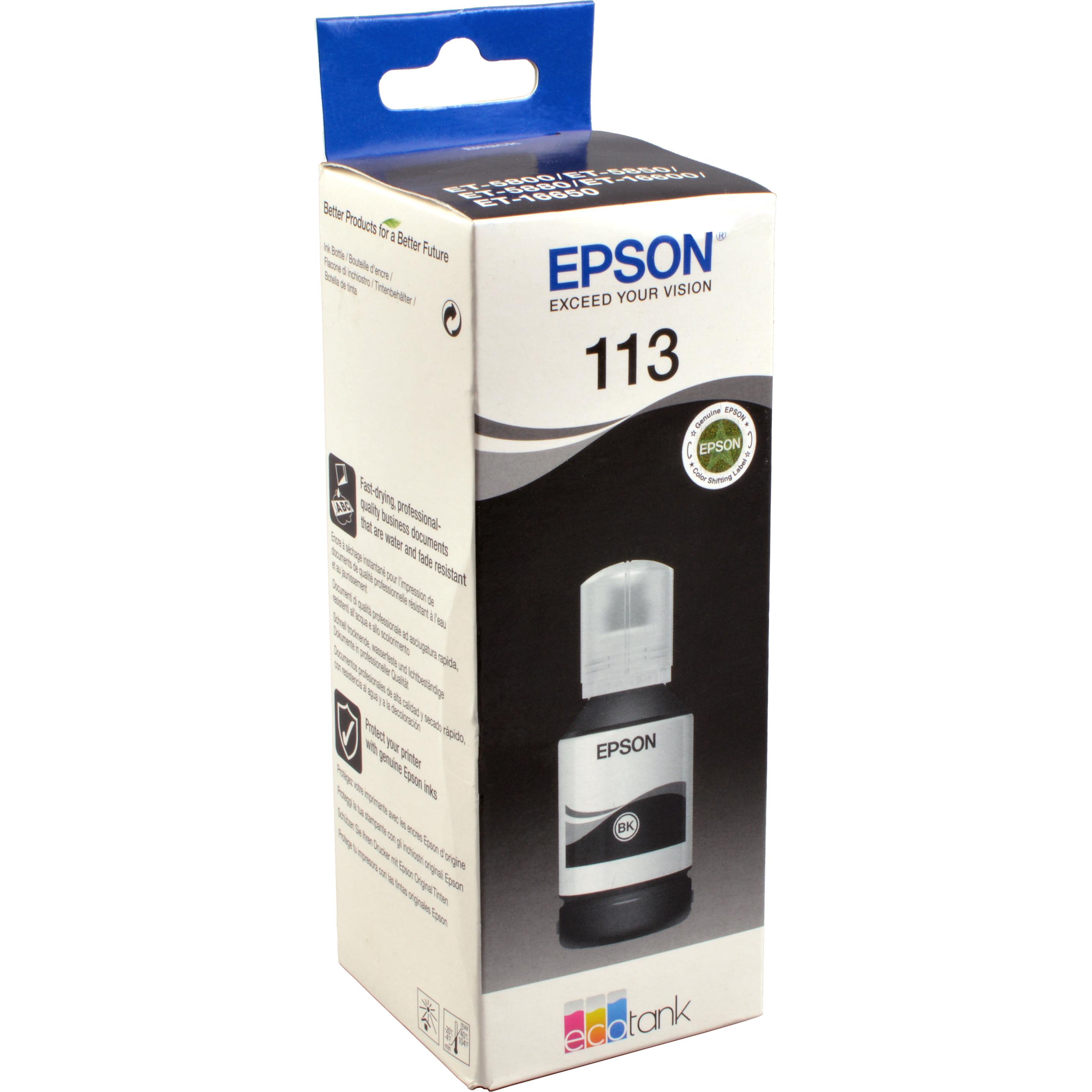 Epson, Druckerpatrone, 113 (BK)