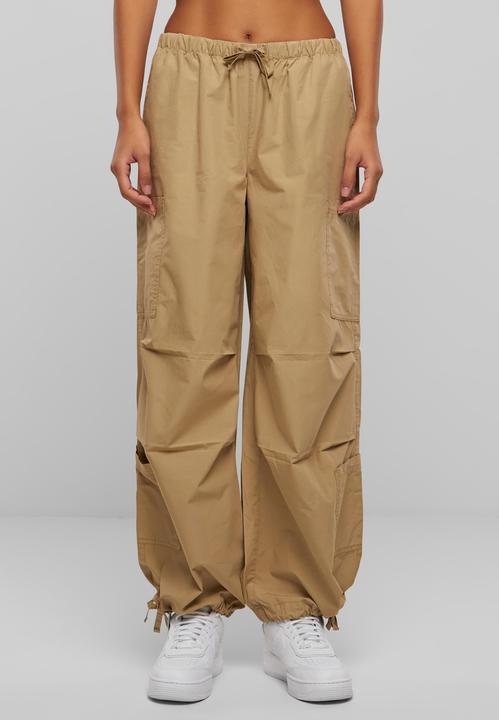 Actual product image Urban Classics Ladies Cotton Cargo Parashute Pants - 166855 (XL)