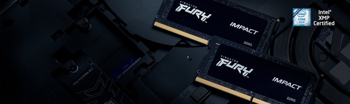 Productafbeelding Kingston FURY Impact (2 x 16GB, 5600 MHz, DDR5 RAM, SO-DIMM)