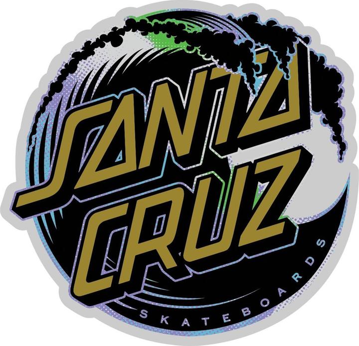 Produktbild Santa Cruz Holo Wave Dot Sticker 3.5"