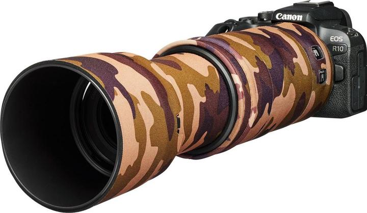 Actual product image easyCover Lens Oak For Canon RF 100-400mm f/5.6-8 IS USM Brown Camoufl (Cover)