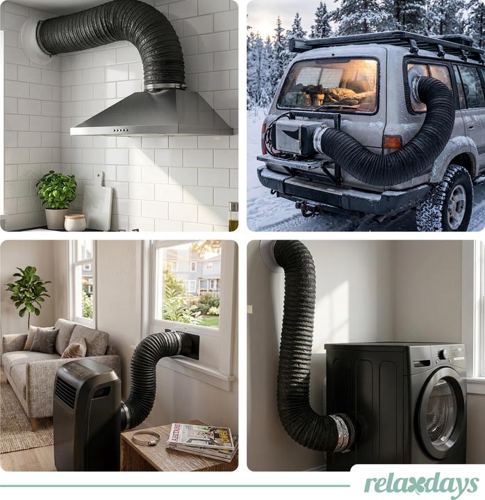 Produktbild Relaxdays Abluftschlauch