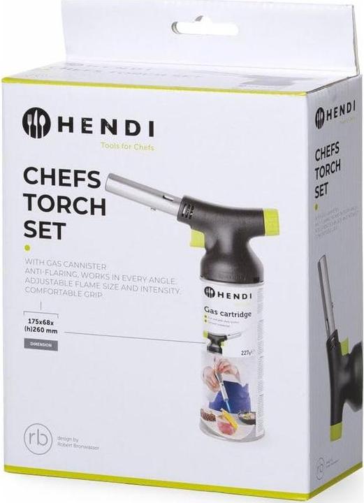 Actual product image Hendi Crème-Brulée-Brenner Set