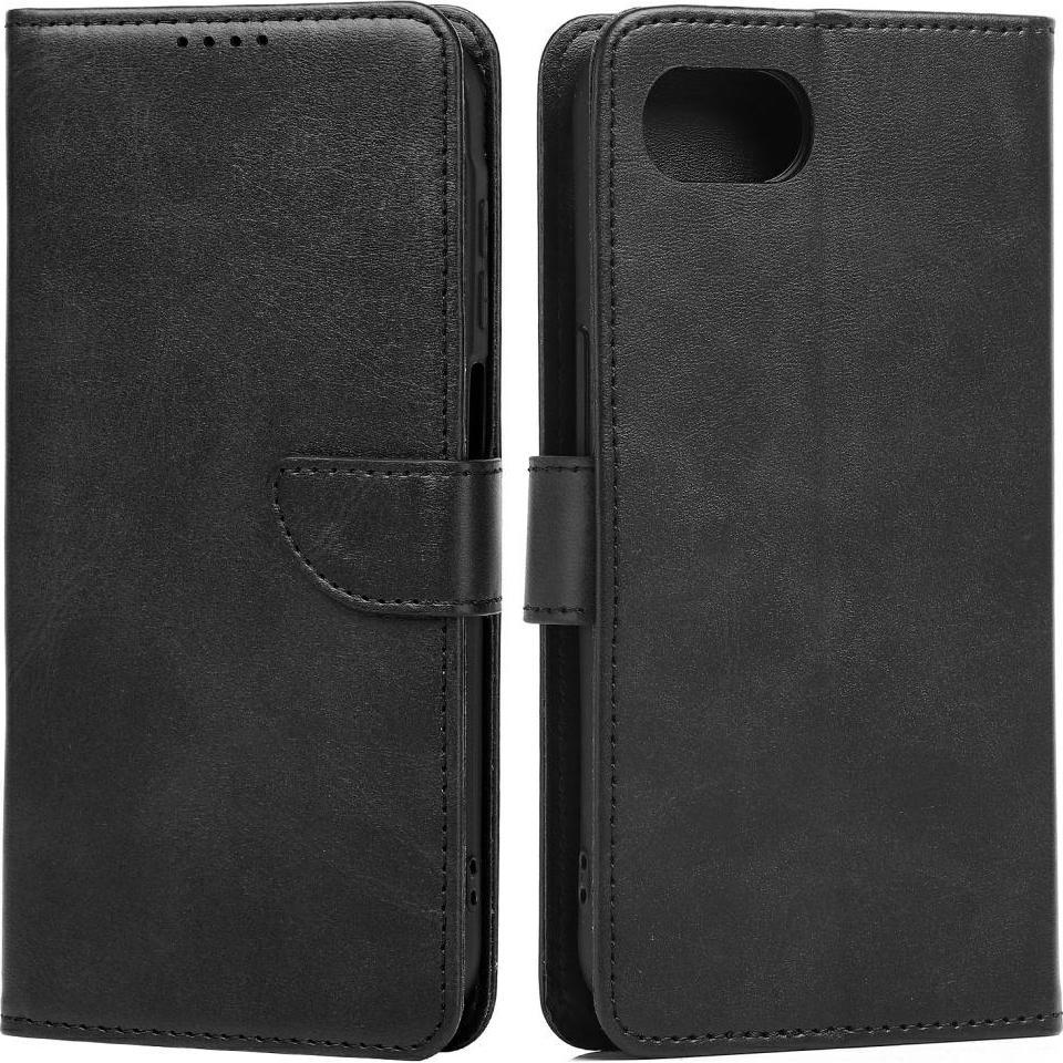 MARV Etui Wallet iPhone 16e czarny/black bookcase (Apple iPhone 16e), Cover smartphone, Nero