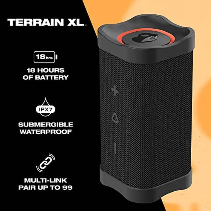 Actual product image Skullcandy Terrain XL Wireless Speaker Black (18 h, Rechargeable battery operated)
