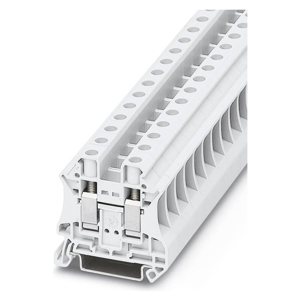 Phoenix Contact Bianco Morsetto Passante Ut 10 Wh 50 Pz., Cavo + Spina Elettrica,