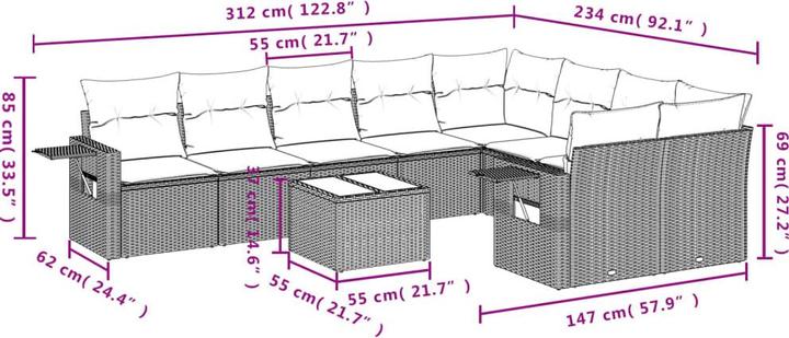 Produktbild vidaXL Owen
