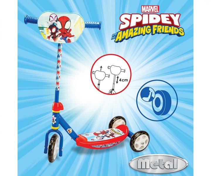 Image du produit Smoby Scooter Spidey 3W