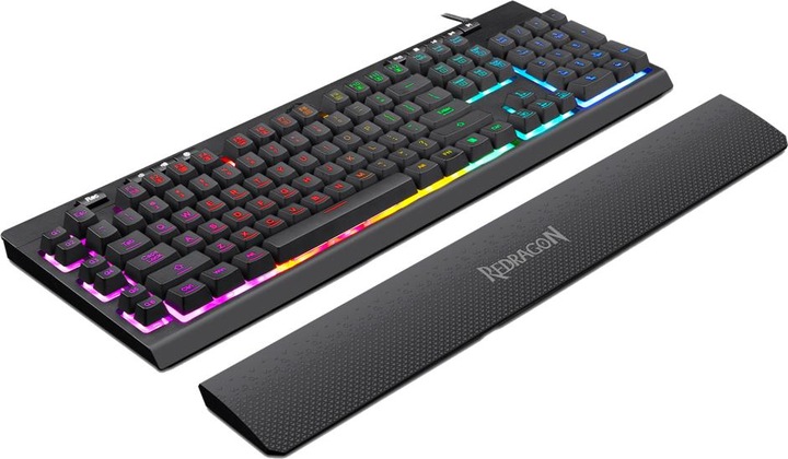 Produktbild Redragon SHIVA RGB Tastatur (US, Kabelgebunden)