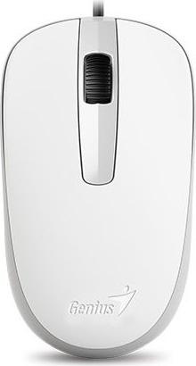 Actual product image Genius KYE 310105107 optical mouse with cable DX-120, White (Cable)