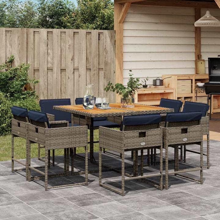 Produktbild vidaXL Garten Essgruppe (110 x 106 x 73 cm)