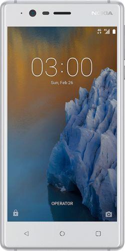 Nokia 3 (16 Go, Silver, 5", Double SIM hybride, 8 Mpx, 4G)