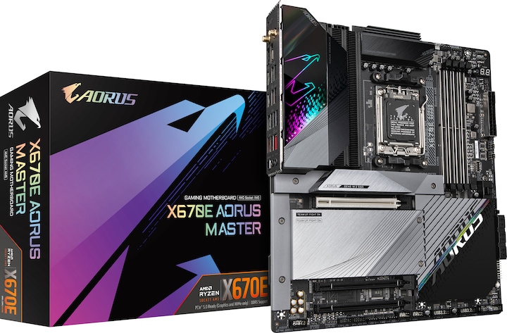 Gigabyte X670E AORUS MASTER (AM5, AMD X670E, E-ATX)