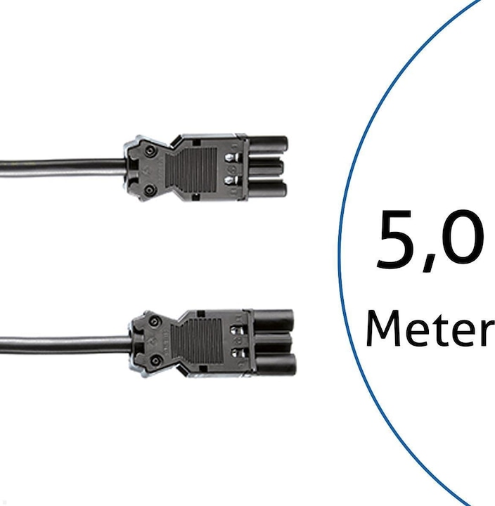 Produktbild Bachmann Geräteverlängerung GST18-3 Stecker/Kupplung schwarz 5m (5 m, GST18)
