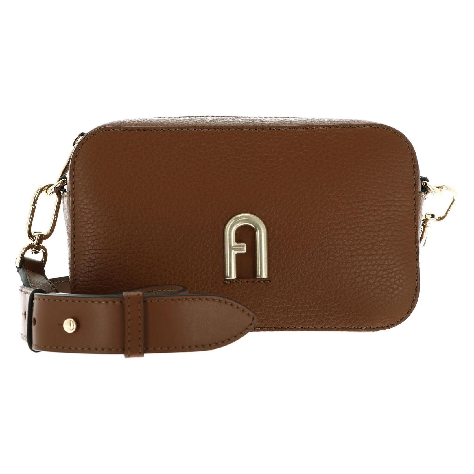 Furla, Damen, Handtasche, Primula Mini Crossbody Bag, Braun