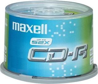 Produktbild Maxell CD-R 80min 700MB Spindel 50pk 50 Stück(e) (50x)