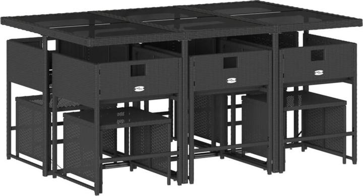 Produktbild vidaXL Garten Essgruppe (165 x 106 x 73 cm)