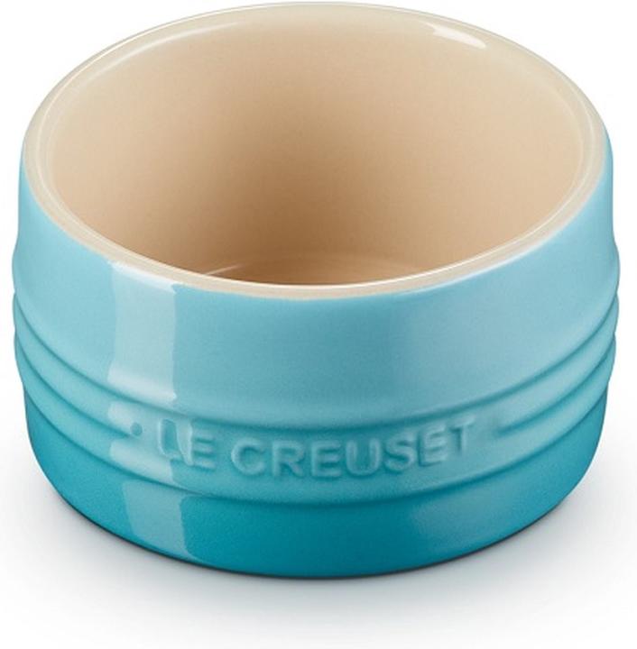 Actual product image Le Creuset Stackable moulds 200ml blue caribbian