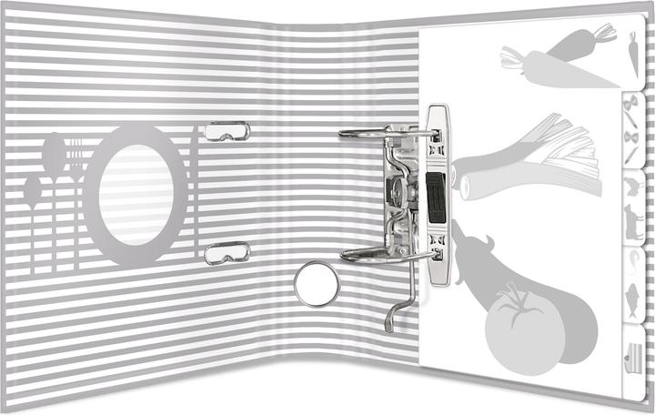 Produktbild HERMA Rezeptordner A5 (A5, 70 mm, 1 Stk.)