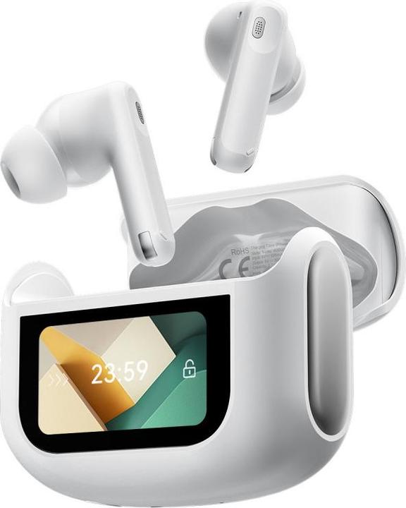 Actual product image Blackview Airbuds 12 (Écran d'Affichage Tactile - Bluetooth 5.4) Blanc (Wireless)