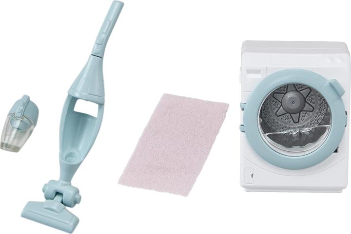 Actual product image Sylvanian Families Laundry and Vacuum Cleaner