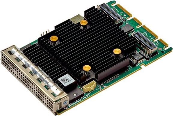 Actual product image Broadcom MegaRAID 9562-16i - PCI Express x8 - SFF-8654 - Passive - 3000000 h - 12 Gbit/s -