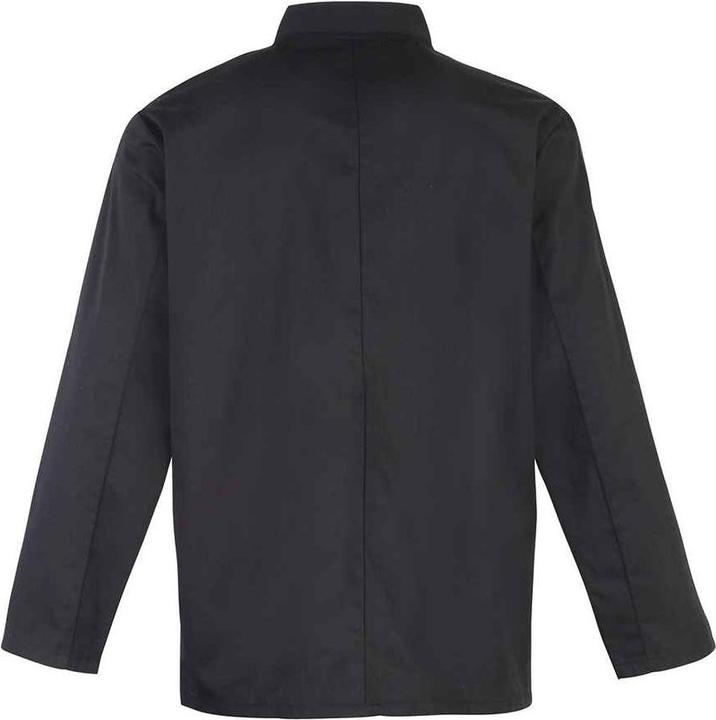Actual product image Premier Unisex Adult Stud Front Long-Sleeved Chef Jacket (XL)