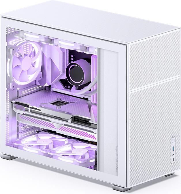 Produktbild Jonsbo D41 MESH White (ATX, DTX, mATX, Mini-ITX)