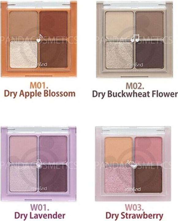 Actual product image Rom&Nd Better Than Eyes Eyeshadow Palette