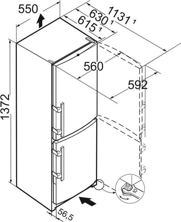 Actual product image Liebherr CUe 2331-26
