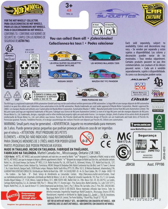 Immagine prodotto Hot Wheels Porsche 930 RWB