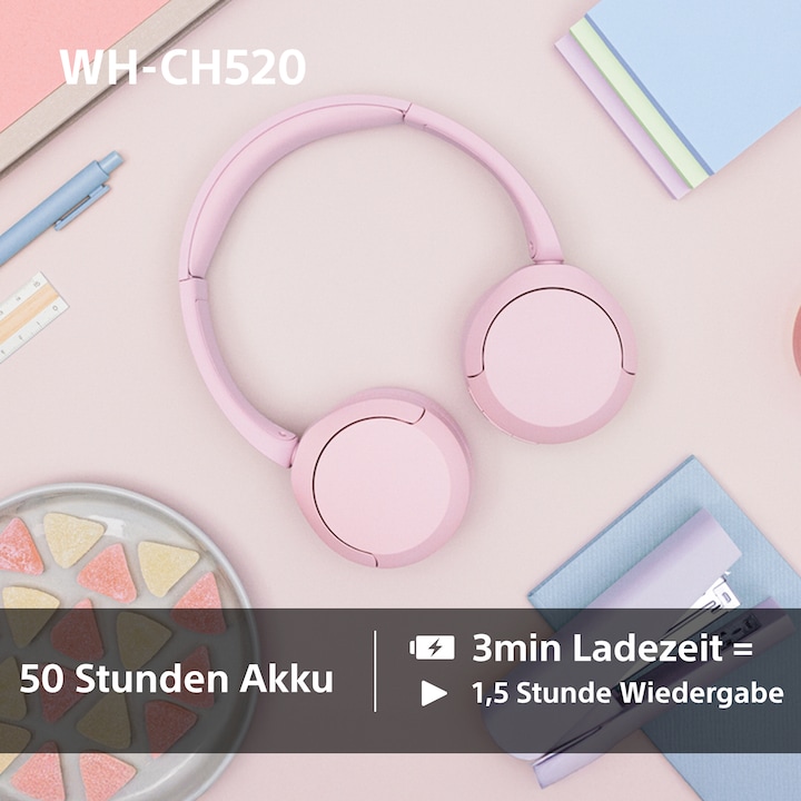 Actual product image Sony WH-CH520 (No noise cancelling, 50 h, Wireless)