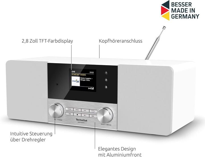 Actual product image TechniSat DigitRadio 4 C (DAB+, FM, Bluetooth)