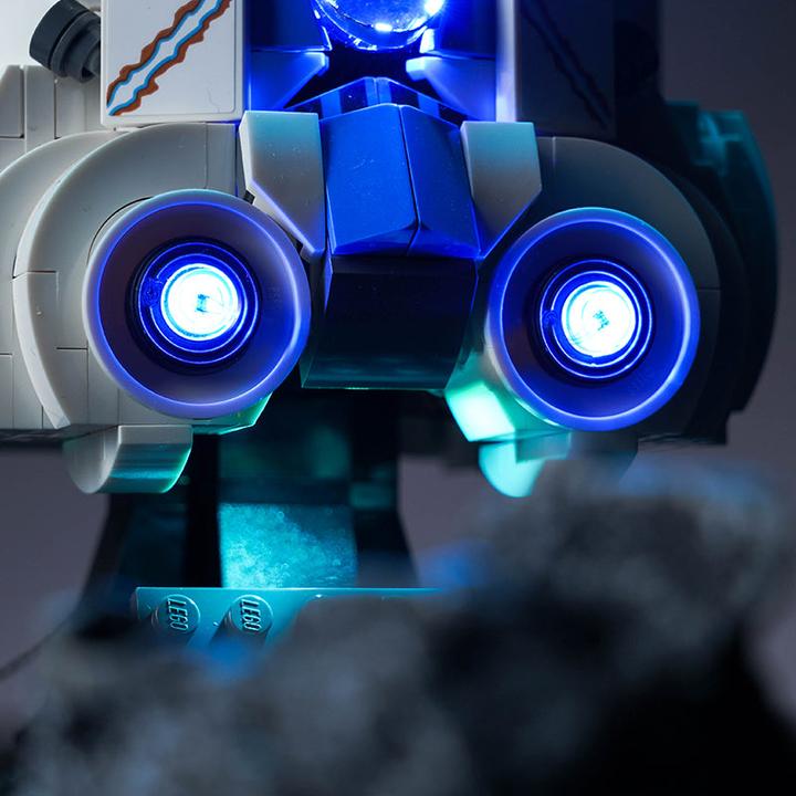 Immagine prodotto BrickBling LED Licht Set für LEGO Captain Rex Helm (75349)