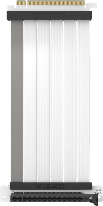 Actual product image Cooler Master PCI-E Riser Card 4.0 x16 V2 200 mm White