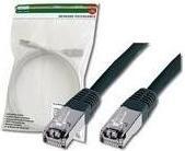 Produktbild Digitus CAT 5e SF-UTP Patchkabel Cu PVC AWG 26/7 Länge 3 m Farbe Schwarz (SF/UTP, CAT5e, 3 m)