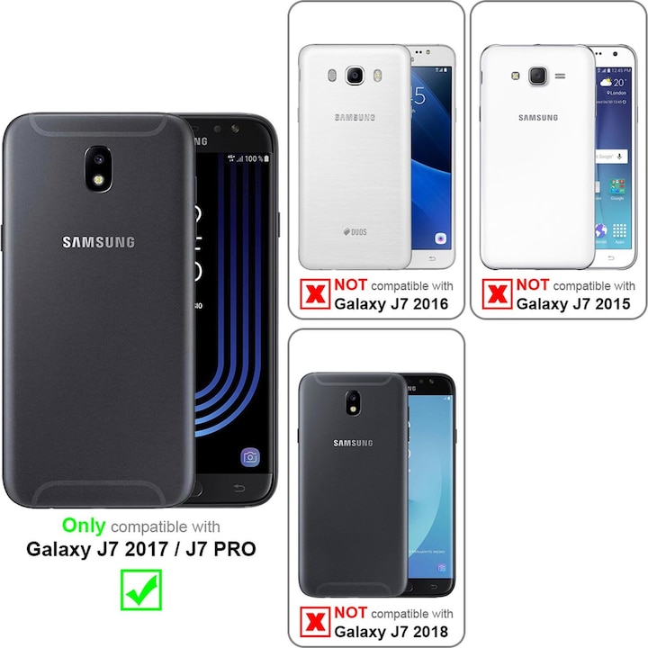 Image du produit Cadorabo Couverture TPU Candy (Samsung Galaxy J7 2017)
