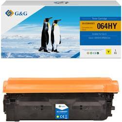 G & G, Toner, Toner 064H Y compatibile con la cartuccia toner Canon 064H Geel 1 stuk(s) - hoge capaciteit Huismerk (Y)