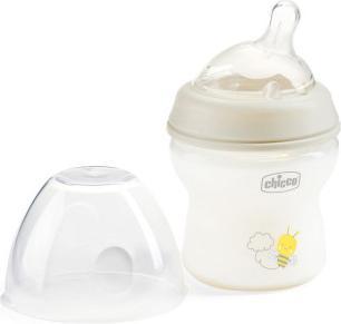 Image du produit Chicco biberon NATURAL FEELING PP tétine silicone débit lent UNI 0m+ (150 ml)