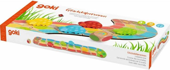 Productafbeelding Goki Lucky Beetle Race Dobbelspel (Frans, Duits, Italiaans, Engels)